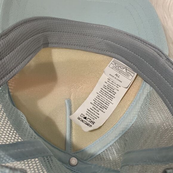 PATAGONIA rare design Green and Orange Hat with Classic Baseball Cap Structure - Picture 6 of 11